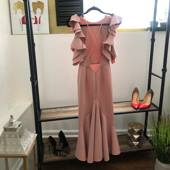 ASOS Dresses & Skirts - Pink Mermaid Style Evening / Cocktail Dress